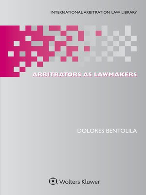 cover image of Arbitrators as Lawmakers